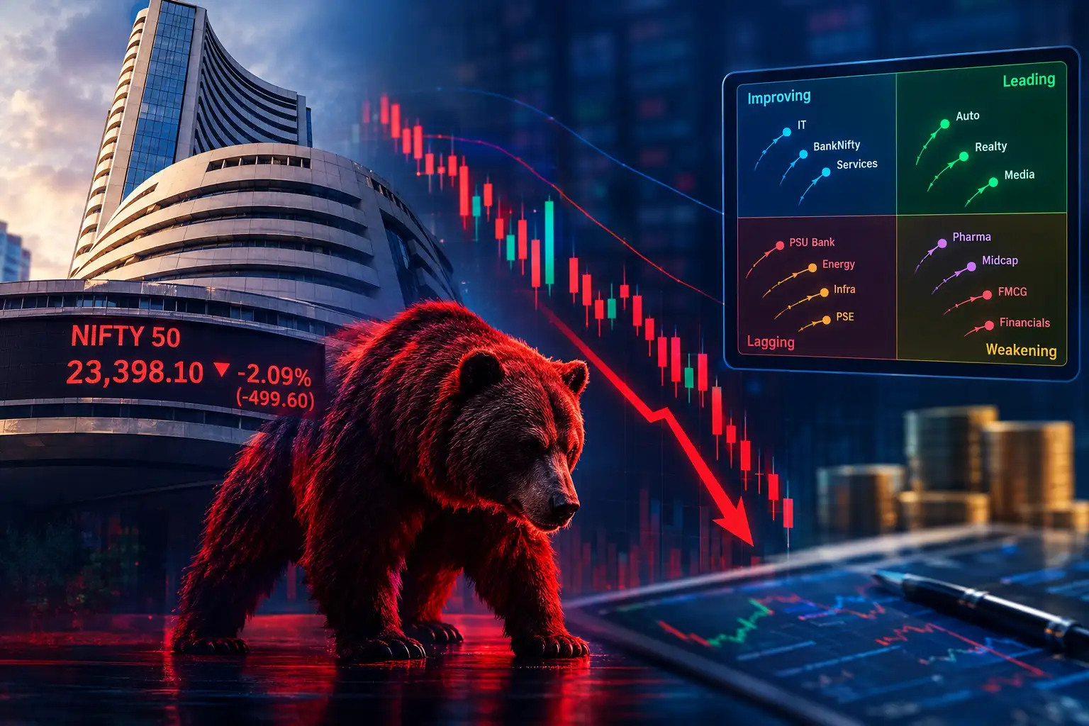 Dalal Street Week Ahead: Weak technical setup to keep bulls under pressure
