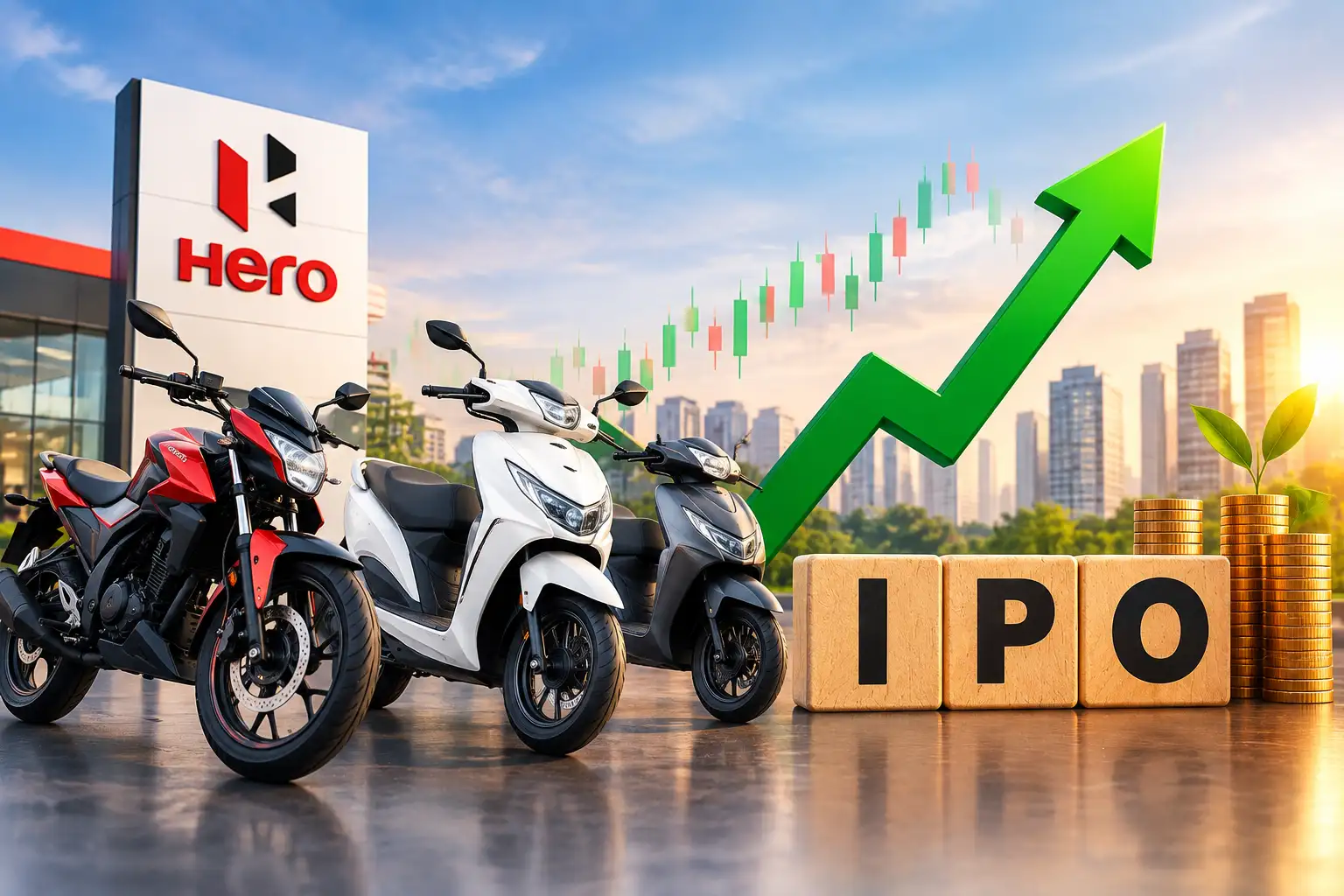 Hero Motors IPO opens tomorrow; GMP signals 29% potential listing upside. Check key details