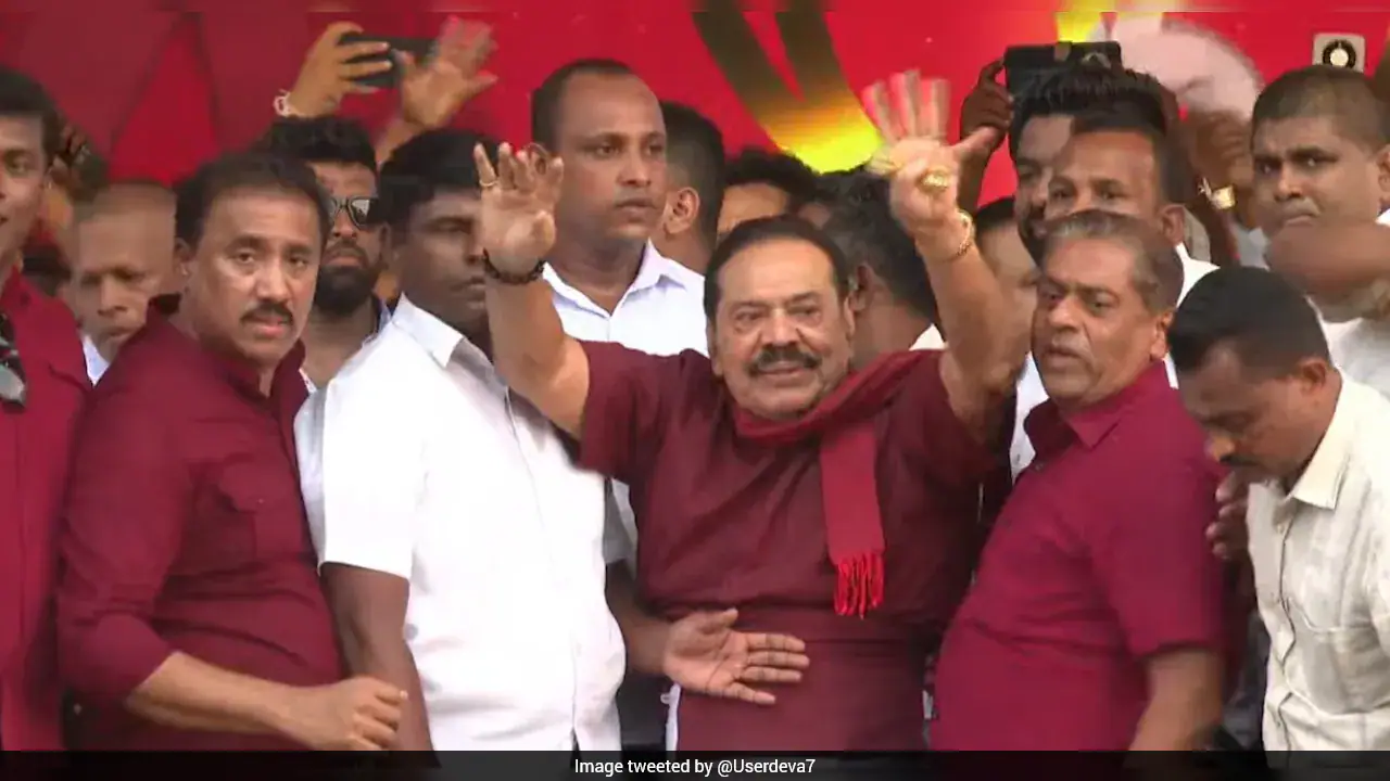 Ex-Sri Lankan President Draws Attention With Frail Appearance At Rally, Skips Speech
