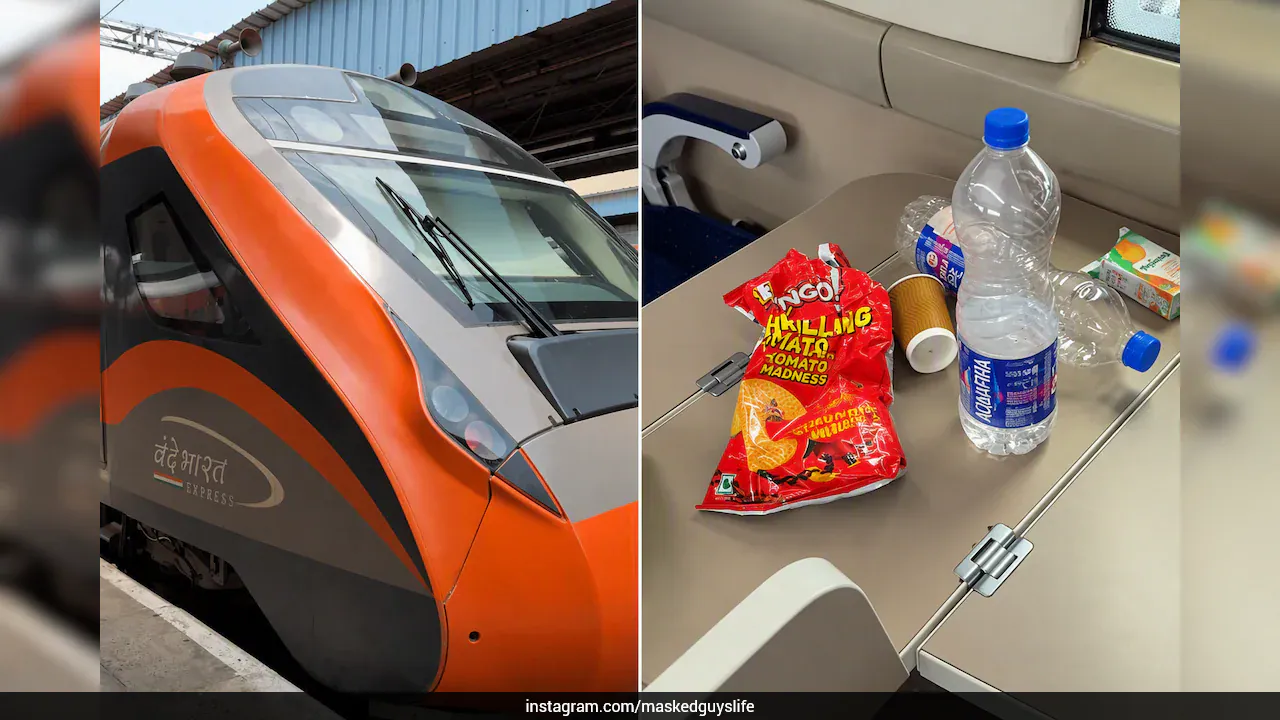 Watch: Everything Looked Perfect On This Vande Bharat Train. Then Passengers Did This