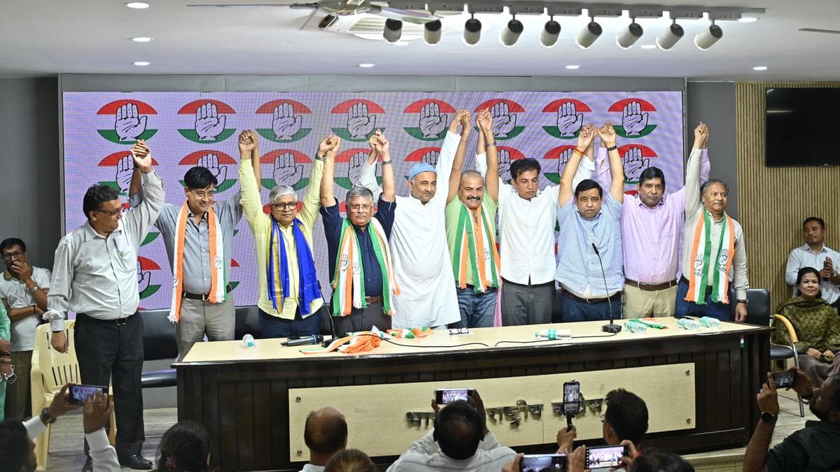 Former DUTA chief Aditya Narayan Mishra joins Congress, flags ‘crisis’ in education