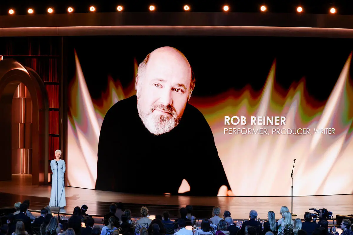 Rob Reiner Remembered as ‘Our Beloved Meathead’ and ‘Cherished Legend’ by Teary Jamie Lee Curtis in Emmys’ In Memoriam